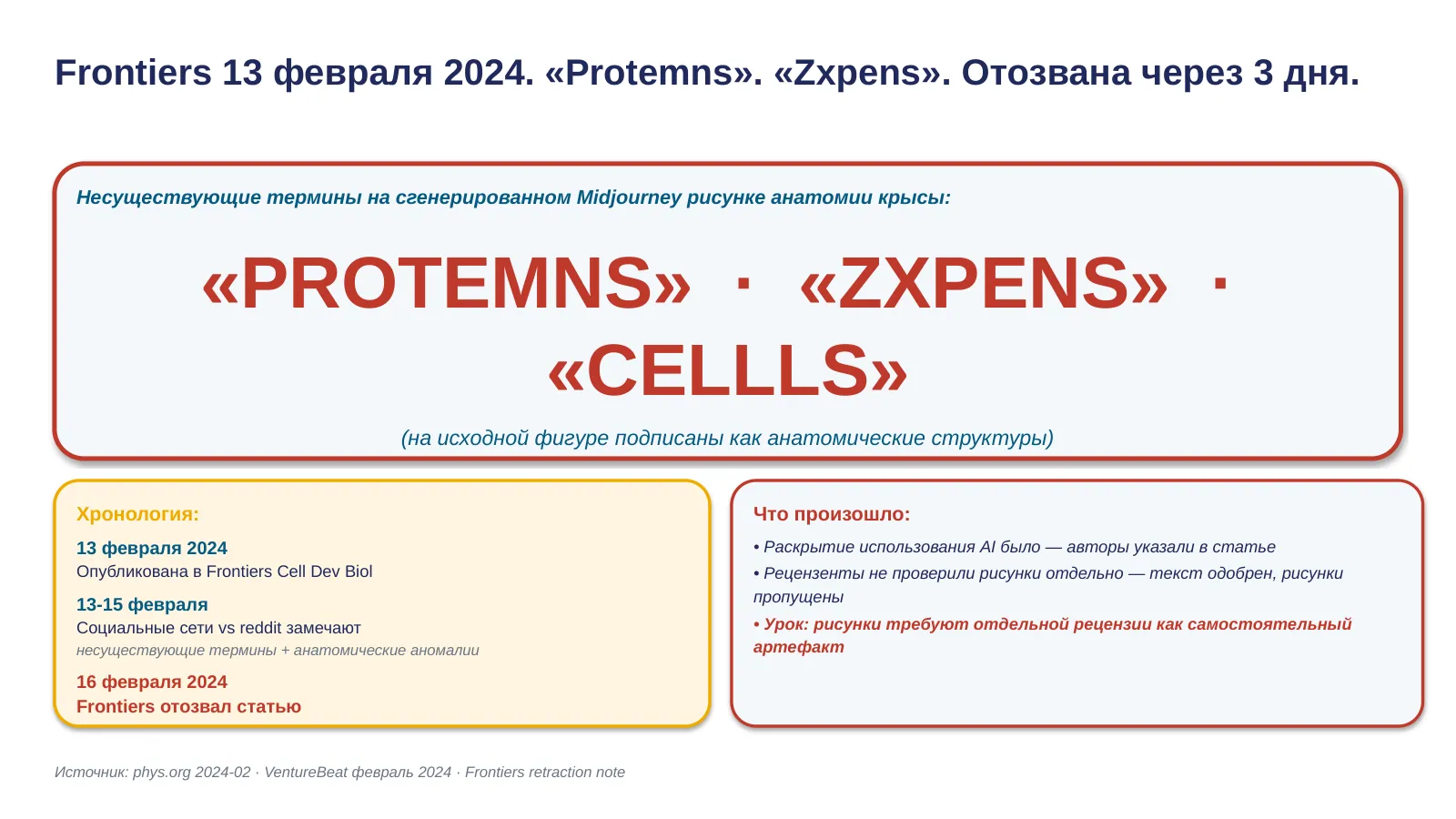 Слайд 29. Frontiers «крыса»: 13-16 февраля 2024, Midjourney